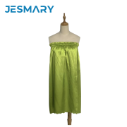 Váy quây spa lụa cao cấp không nhăn, mát mịn, váy spa cho khách mặc gội đầu massage